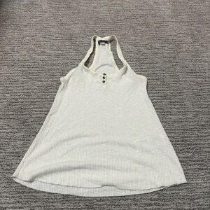 Abercrombie & Fitch Cream Tank Top